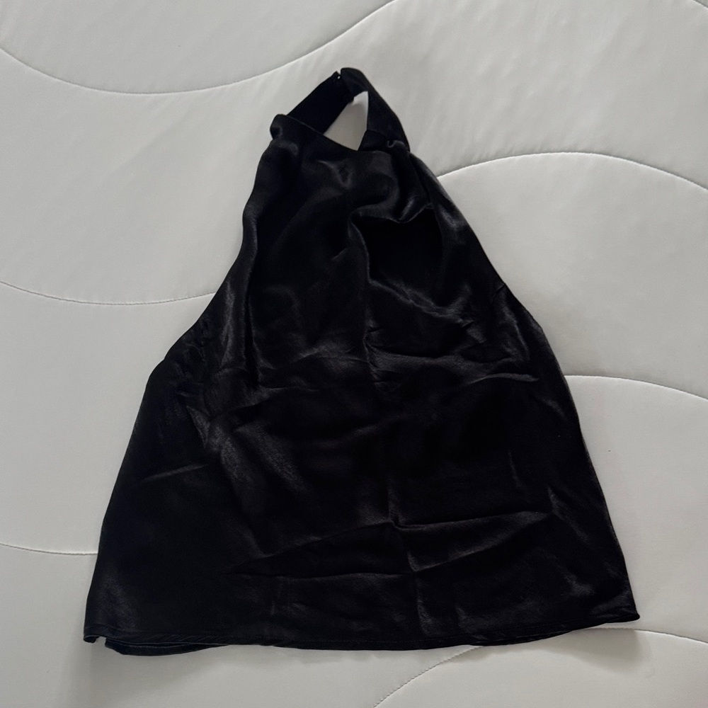 H&M Black Halter Top